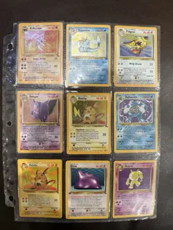Pokemon WOTC Vintage Childhood Binder Collection - includes Gengar Holo - Image 1