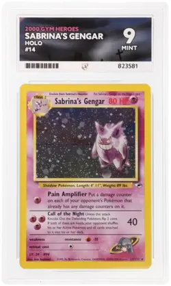 Sabrina's Gengar #14 Pokemon Gym Heroes ACE 9 - Image 3