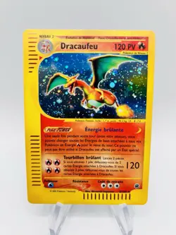 Carte Pokemon Dracaufeu 6/165 Holo Expedition Wizards FR - Image 2