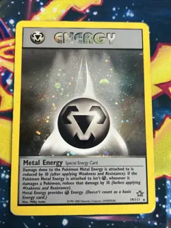 2000 Pokemon Neo Genesis Metal Energy Holo #19/111 MP - Image 1