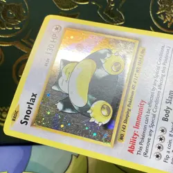 Pokemon TCG Snorlax XY179 Black Star Promo Rare Holo LP - Image 4