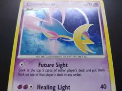 Pokemon - Cresselia 2/100 Rare Holo Diamond & Pearl Majestic Dawn Swirl - Image 5