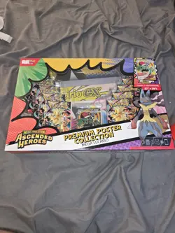 Pokemon TCG Ascended Heroes Premium Poster Collection Mega Lucario 🚚 - Image 1