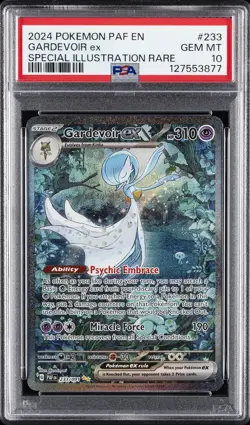 2024 POKEMON PAF EN-PALDEAN FATES SPECIAL ILLUSTRATION RARE GARDEVOIR EX PSA 10 - Image 1