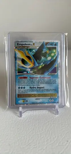 Empoleon LV.X DP11 Black Star Promo Holo Rare Diamond And Pearl 2007 Pokemon LP - Image 1