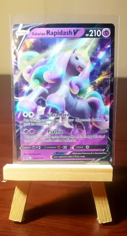 🦄 Pokemon TCG 🌈 Galarian Rapidash V - SWSH111 SWSH: Sword & Shield Promo | NM - Image 1