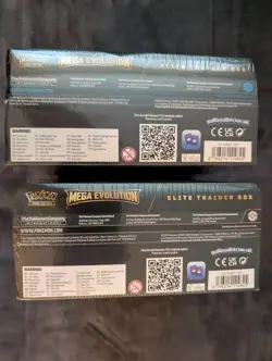 Pokemon TCG Mega Evolution ETB Elite Trainer Box Factory Sealed Set Of 2 - Image 4