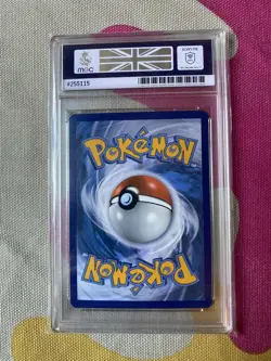 2022 Pokemon Brilliant Stars Rainbow Charizard VStar #174 PSA 9 - Image 2