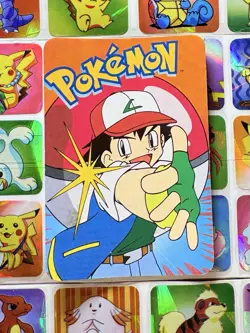 Pokemon 151 Vintage Pocket Monsters Vending HOLO Prism Sticker 2000 Nintendo - Image 5