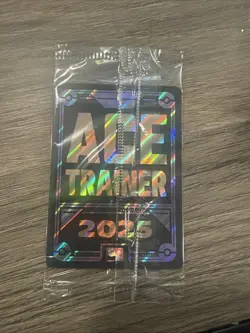 Pokemon TCG Celebratory Fanfare 2025 Ace Trainer Reward Black Star Promo Sealed - Image 2