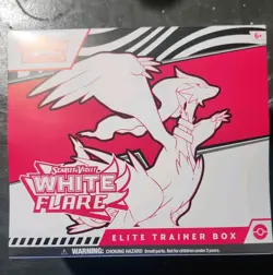 Pokemon TCG White Flare Elite Trainer Box ETB – Factory Sealed – English - Image 1