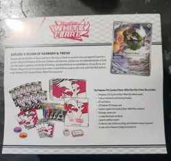 Pokemon TCG White Flare Elite Trainer Box ETB – Factory Sealed – English - Image 2