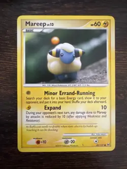 Mareep - 82/127 - Vintage (Platinum Base Set) Pokemon TCG 2009 - Image 1