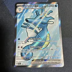 2024 Pokemon SFA EN #080/064 Kingdra EX Ultra Rare NM - Image 1