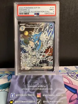 Pokemon TCG: Kingdra ex 131 Sv: Scarlet & Violet Promo Holo PSA 9 2024 English - Image 1