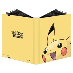 Ultra Pro Pokemon 9 Pocket Binder Portfolio with Pages 2025 Pikachu Edition - Image 1