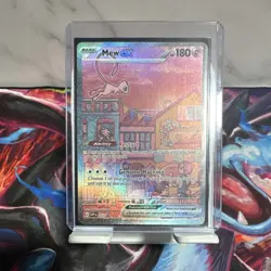 Pokemon Mew EX Promo Full Art Holo 053 Scarlet & Violet 180 HP - Image 1