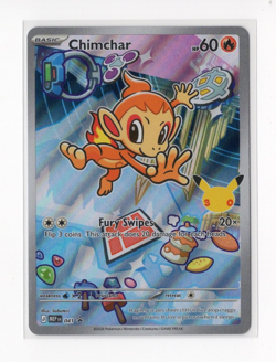 Pokemon TCG Mega Evolution Promo First Partner Illustration Chimchar 041 NM - Image 1