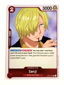 Sanji - OP01-013 R - Rare - Foil - Romance Dawn - One Piece_14 - Image 1