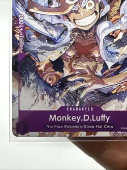 Monkey.D.Luffy P-041 - Starter Deck 18: PURPLE Monkey.D.Luffy Promo Near-Mint - Image 4