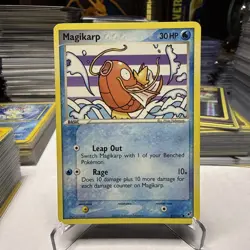 Pokemon Card Magikarp EX Deoxys Common 64/107 NM - Image 1