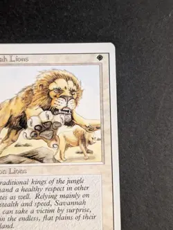 MTG Card - 1x Savannah Lions - Revised Edition (3rd) - LP - Vintage - Magic 1994 - Image 4