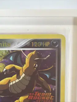 Pokemon Dark Dragonite TCG Holo Rare Card 15/109 Ex Team Rocket Stamp - Image 3