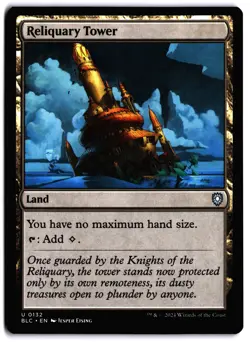 Reliquary Tower NM BLC Commander: Bloomburrow MTG - Image 1