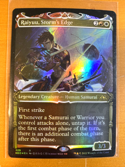 Raiyuu, Storm's Edge (Showcase Foil) 329 MTG Kamigawa: Neon Dynasty NM - Image 1