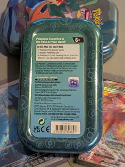 Pokemon TCG mini Kanto Tin Squirtle *Empty - Image 2