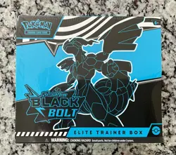 Pokemon Scarlet & Violet Black Bolt Elite Trainer Box - NEW / Factory Sealed - Image 1