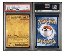 2025 Pokemon EN Mega Charizard X ex Hyper Rare 130/094 PSA 9 - Image 5
