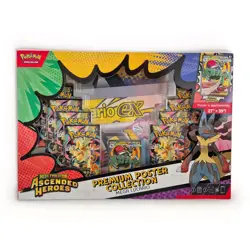 Pokemon TCG: ME- Ascended Heroes Premium Poster Collection: Lucario- SEALED! - Image 1