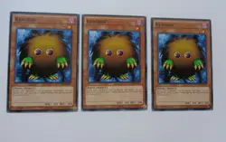 Playset: 3x Kuriboh YGLD-EN (Common, 1st Edition, Lightly Played / LP) Yugioh - Image 1