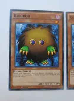 Playset: 3x Kuriboh YGLD-EN (Common, 1st Edition, Lightly Played / LP) Yugioh - Image 3