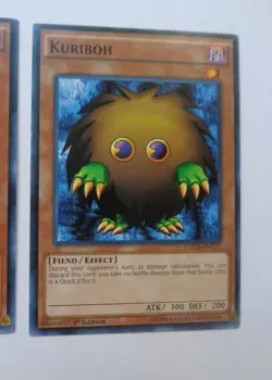 Playset: 3x Kuriboh YGLD-EN (Common, 1st Edition, Lightly Played / LP) Yugioh - Image 5