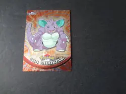 2000 Topps Pokemon Chrome #34 Nidoking Series 1 Trading Cards - Image 1