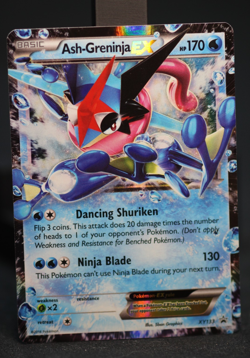 Ash-Greninja EX XY133 Pokemon Black Star Promo Holo NM - Image 3