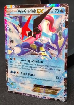 Ash-Greninja EX XY133 Pokemon Black Star Promo Holo NM - Image 4