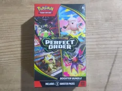 PRESALE – Pokemon TCG: Mega Evolution – Perfect Order Booster Bundle (6 Packs) - Image 1