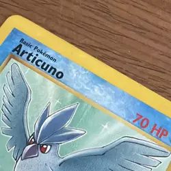 Articuno 17/62 - Fossil Unlimited Non-Holo Rare WOTC Pokemon TCG LP - Image 2