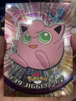 Pokemon Jigglypuff #39 Topps Chrome Base Holo - Image 1
