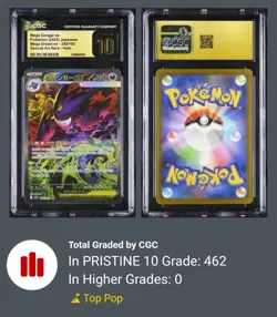 Pokemon Mega Gengar ex Mega Dream ex Special Art Rare - Holo CGC PRISTINE 10 - Image 3