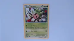 CHESPIN 9/162 COMMON BREAKTHROUGH POKEMON LP - Image 1
