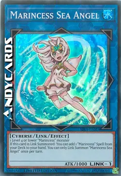MARINCESS SEA ANGEL (Marincipessa Angelo Marino) • Super R • RIRA ENSE4 • YUGIOH - Image 1