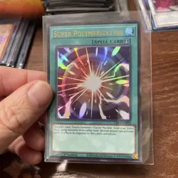 Super Polymerization CH01-EN033 Ultra Rare 1st Edition NM Yugioh - Image 1