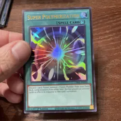 Super Polymerization CH01-EN033 Ultra Rare 1st Edition NM Yugioh - Image 2