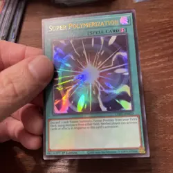 Super Polymerization CH01-EN033 Ultra Rare 1st Edition NM Yugioh - Image 4