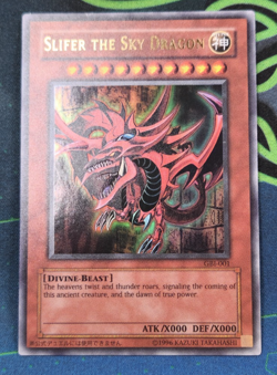 Yu-Gi-Oh GBI Ultra Rare Egyptian God Cards 2003 Slifer Obelisk Ra Set NM/LP - Image 3