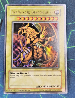 Yu-Gi-Oh GBI Ultra Rare Egyptian God Cards 2003 Slifer Obelisk Ra Set NM/LP - Image 5